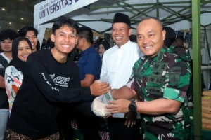 Andrie Yunus dan Mahasiswa Peduli Siap Berkemah di Puspom TNI: Program Kebugaran Mahasiswa 2024