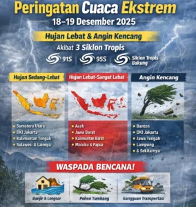 Cuaca Ekstrem Minggu Ini: Daftar Wilayah Terdampak