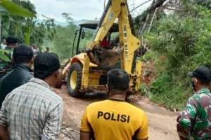 Tebing 15 Meter Jatuh! Longsor Heboh Sumedang Putus Akses Kebun Teh Cisoka