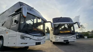 10 Bus Terbaru DAMRI, Mencakup Tiga Negara dengan Teknologi Unggul