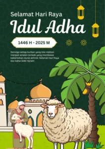 30 Ide Poster Idul Adha 2026 Menarik-Lucu & Link Download untuk Idul Qurban