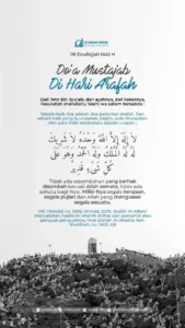 Apakah Doa Hari Arafah Mustajab & Baca Mulai Jam Berapa?