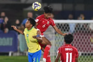 Hasil HT Timnas U17 Indonesia Vs Jepang 0-1: Garuda Muda Tertekan