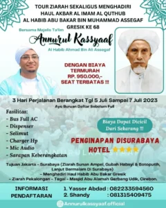 Haul Habib Abu Bakar Gresik 2026: Jadwal, Acara, & Lokasi Parkir yang Wajib Diketahui