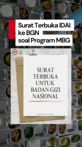 IDAI Layangkan Surat Terbuka Kedua ke BGN soal Susu Formula: Apa yang Terjadi?
