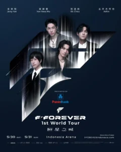Konser F-FOREVER Malam Ini: Nostalgia F4 di Indonesia Arena