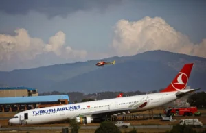 Mengapa Roda Pesawat Turkish Airlines Terbakar Saat Mendarat di Nepal?
