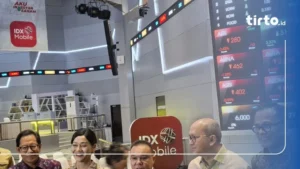Pantau BEI: Dasco Optimis Pasar Saham RI Bakal Semakin Kuat