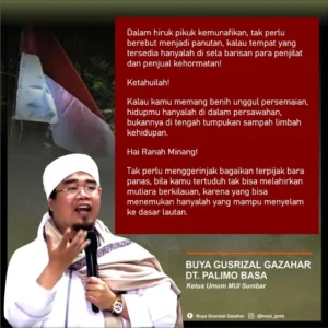 Pilih Fatwa yang Nyaman: Jawaban Buya Gusrizal untuk Jemaah Haji