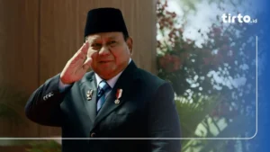 Prabowo Kurbankan Arjuna Sapi Raksasa 1.18 Ton di Palembang