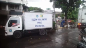 Truk Sudin SDA Jaksel Terperosok: Penyebab dan Dampak