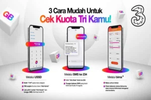 4 Cara Cek Kuota Internet Tri yang Mudah dan Cepat