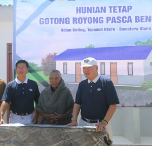 70 KK Korban Bencana di Dolok Nauli Terima Kunci Hunian Tetap, Apa Itu?
