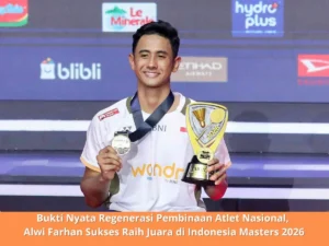 Alwi Farhan Juara Australia Open 2026: Bukti Pembinaan Atlet Muda Kian Menjanjikan