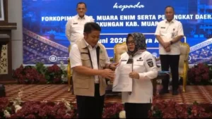 Edison Tersangka KPK: Sumarni Resmi Jadi Plt Bupati Muara Enim