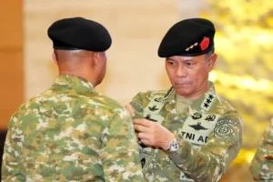 Kasum TNI Pimpin Sertijab Dansesko TNI dan Pangkogabwilhan II untuk Meningkatkan Profesionalisme TNI