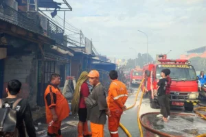 Kebakaran Hebat Pasar Jiung Kemayoran: Warga dan Pedagang Panik Evakuasi Barang - Apa yang Dilakukan untuk Mengatasi Bencana Ini?