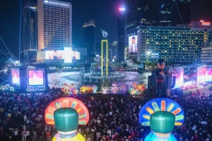 Mengapa 499 Warga Padati Bundaran HI Saat Malam Puncak HUT ke-499 Jakarta?