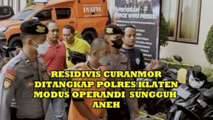 Residivis Curanmor Ditangkap Warga di Klaten: Berikut Fakta Menarik
