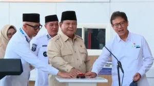Resmikan RSUD di Lampung: Prabowo Tegaskan Tidak Boleh Ada Korupsi