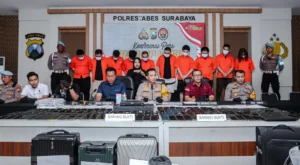 Sindikat Love Scamming Internasional Dibongkar di Surabaya