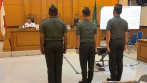 TNI Pembunuh Kacab Bank Divonis Hingga 13 Tahun Penjara