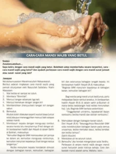 14 Rahasia Mandi Wajib yang Membuat Anda Lebih Hidup: Fokus pada Niat dan Teknik