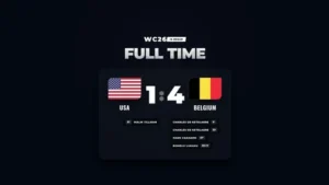 Belgia Hancurkan Amerika Serikat 4-1 di Piala Dunia 2026: Apa yang Terjadi?
