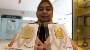 Harga Emas Antam 18 Juli 2026 Naik, Rp2.614 Juta per Gram!