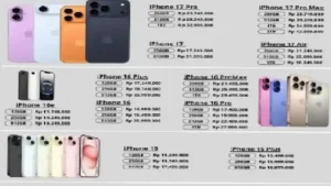 Harga iPhone 2026 Seri 17, 16, dan 15: Komparasi & Pilihan Terbaik
