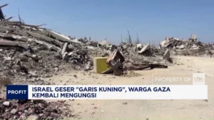 Israel Geser Garis Kuning: Warga Gaza Mengungsi - Kekerasan dan Kemanusiaan
