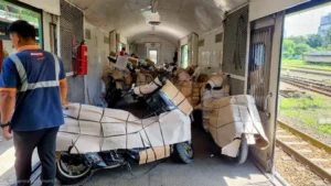 KAI Logistik Kirim 1.425 Motor pada Libur Sekolah: Paling Banyak dari Yogyakarta