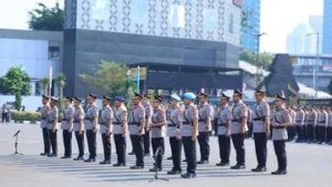 Kapolda Metro Pimpin Sertijab Dirlantas Dirbinmas hingga 4 Kapolres