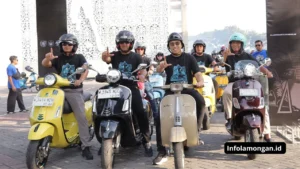 Lamongan Gelar Vespa Day 2026: Mengenang Hari Jadi dan Bhayangkara