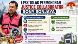 LPSK Tolak Permohonan Justice Collaborator Sony Sonjaya dalam Kasus Korupsi MBG