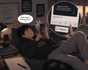 Mengapa Kita Suka Menekan Tombol Repost?