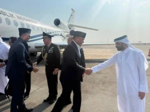 Menko Polkam ke Doha: Melayangkan Duka Presiden RI atas Wafatnya Sheikh Hamad