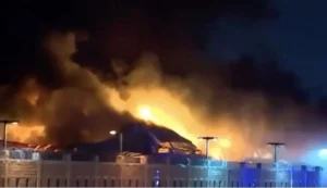 Serangan Iran Kembali Picu Kebakaran Besar di Kuwait