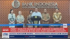 Video Perry Mundur: Destry Damayanti Jabat Gubernur Bank Indonesia