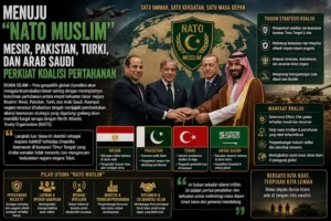Aliansi Pertahanan Arab Saudi Turki Pakistan: Strategi Keamanan Baru untuk Menghadapi Iran dan Amerika