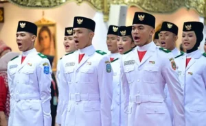 Paskibraka Tim Indonesia Berdaulat Siap Kibarkan Bendera Merah Putih di Istana