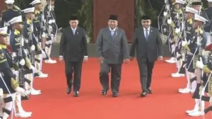 Prabowo Tiba di Gedung DPR: 2 Pidato Hari Ini